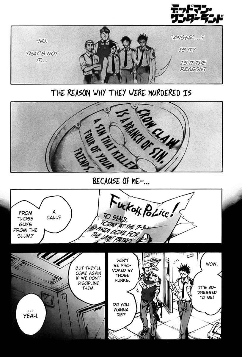 Deadman Wonderland Chapter 35 page 22 - Chapter 35: Dice with Death