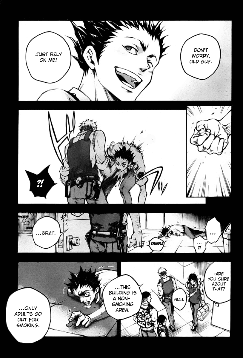 Deadman Wonderland Chapter 35 page 23 - Chapter 35: Dice with Death