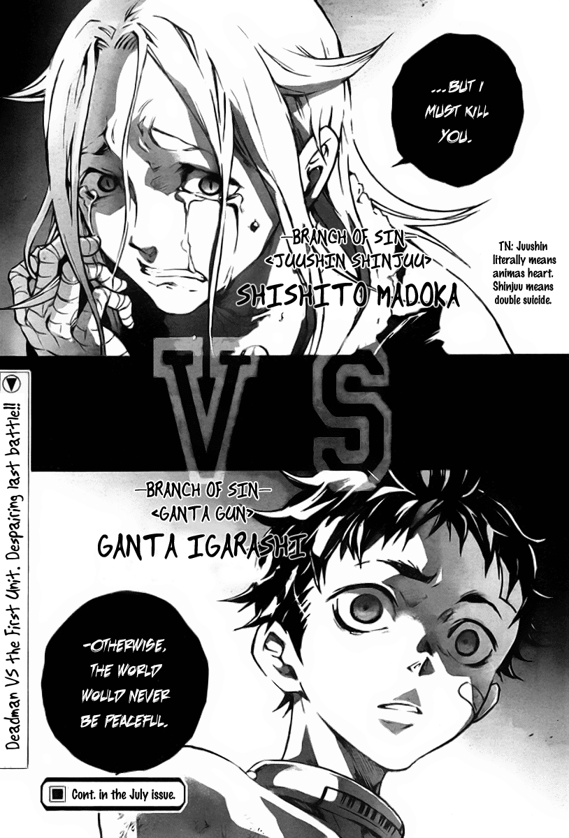 Deadman Wonderland Chapter 35 page 42 - Chapter 35: Dice with Death