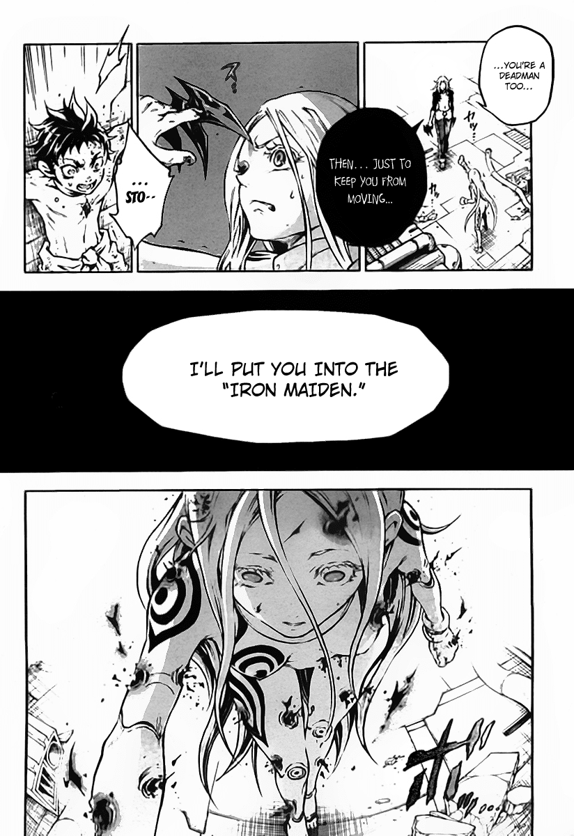Deadman Wonderland Chapter 36 page 14 - Chapter 36: Bye Bye, Baby