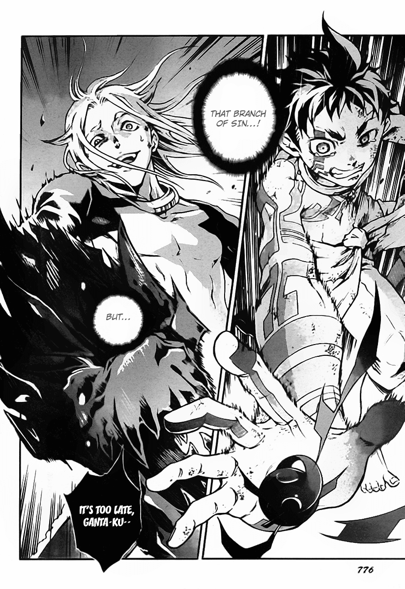 Deadman Wonderland Chapter 36 page 34 - Chapter 36: Bye Bye, Baby