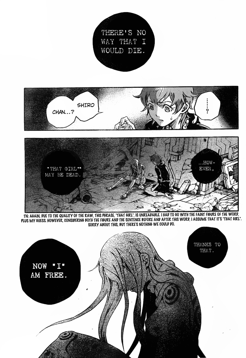 Deadman Wonderland Chapter 36 page 50 - Chapter 36: Bye Bye, Baby