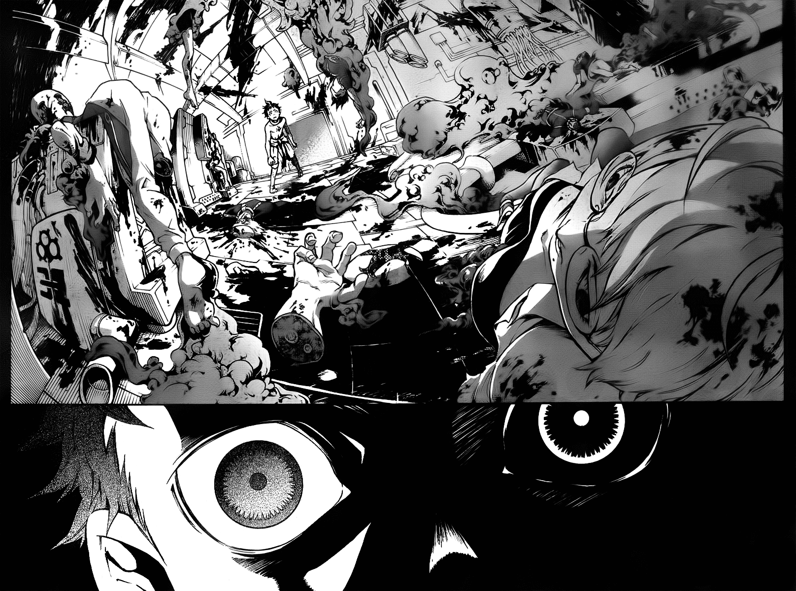 Deadman Wonderland Chapter 37 page 38 - Chapter 37: Finish Everything