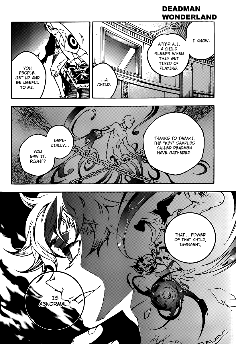 Deadman Wonderland Chapter 39.1 page 21 - Chapter 39.1: Despotic Despair (B)