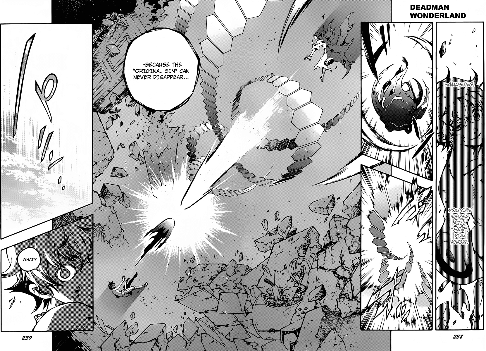 Deadman Wonderland Chapter 39.1 page 4 - Chapter 39.1: Despotic Despair (B)