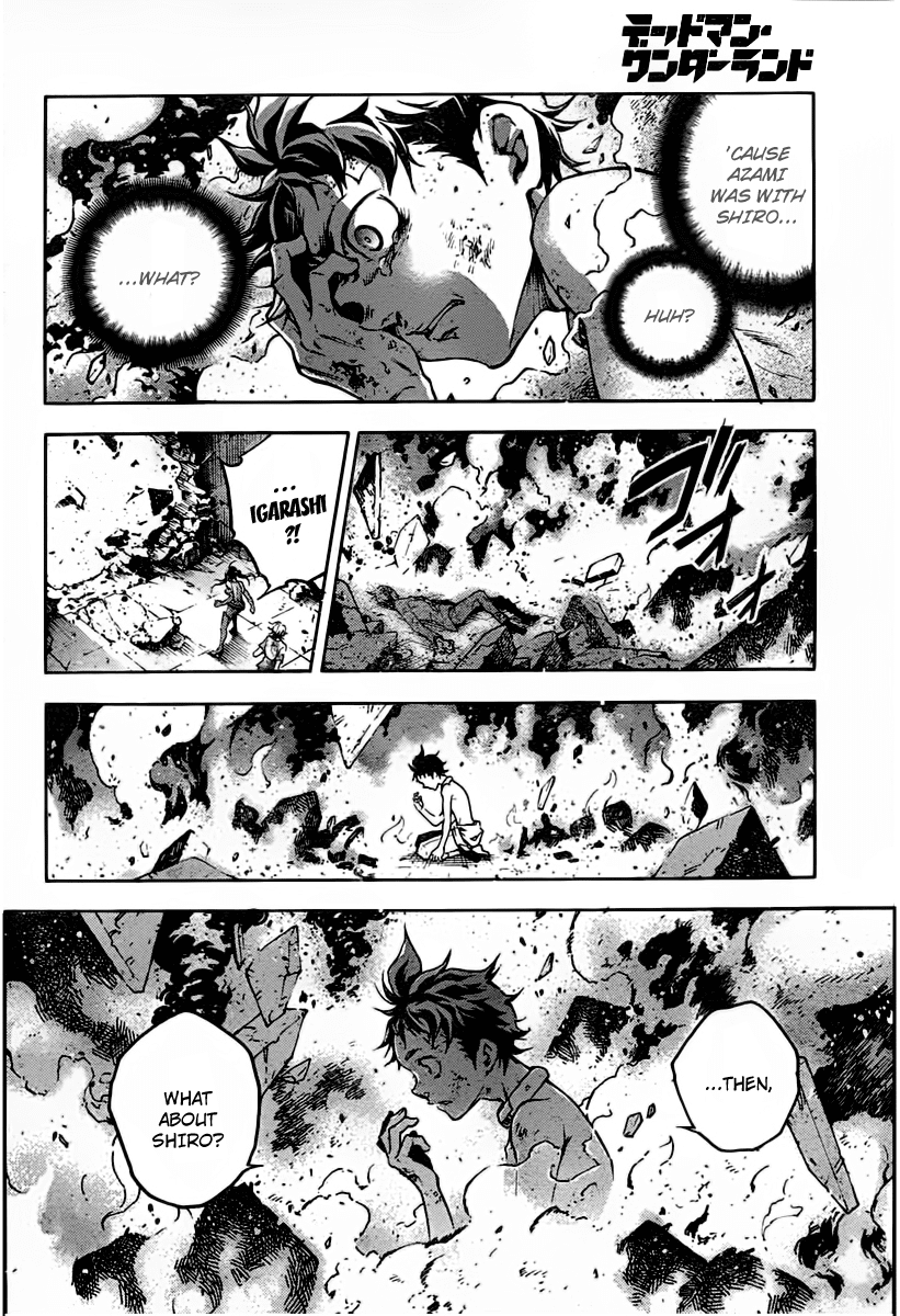 Deadman Wonderland Chapter 39 page 21 - Chapter 39: Despotic Despair (A)