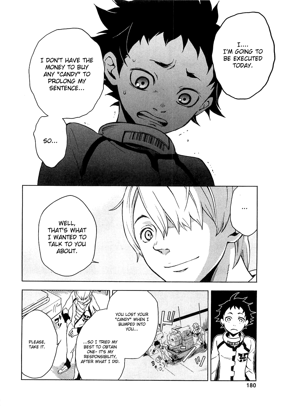 Deadman Wonderland Chapter 4 page 11 - Chapter 4: SLAYER'S SLAVE