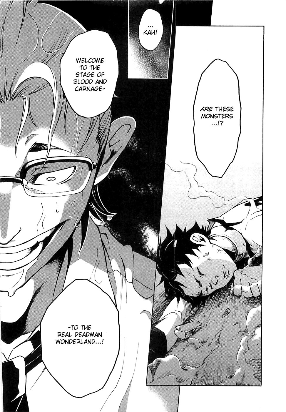 Deadman Wonderland Chapter 4 page 38 - Chapter 4: SLAYER'S SLAVE