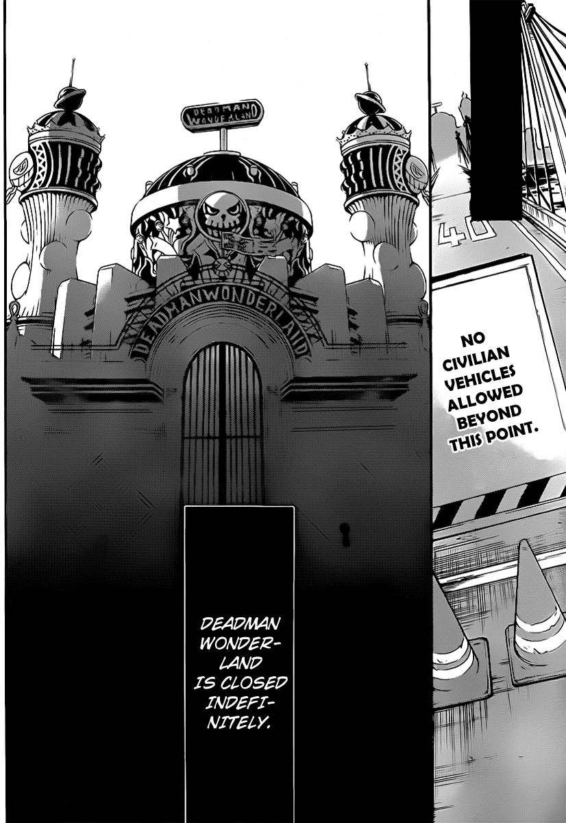 Deadman Wonderland Chapter 40 page 2 - Chapter 40: The Beginning of the Ending