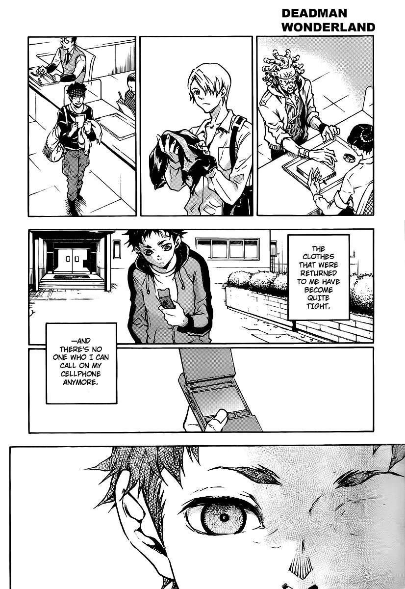 Deadman Wonderland Chapter 40 page 21 - Chapter 40: The Beginning of the Ending