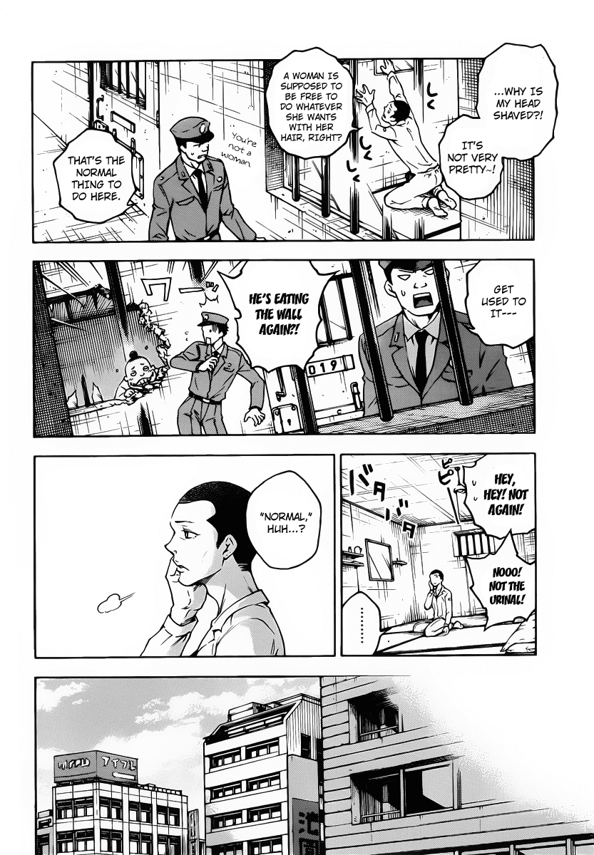 Deadman Wonderland Chapter 41 page 12 - Chapter 41: Freedom of Martyrdom