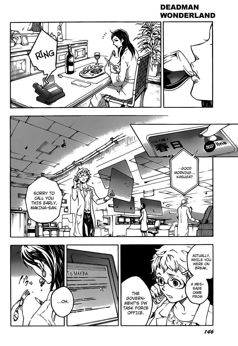 Deadman Wonderland Chapter 41 page 16 - Chapter 41: Freedom of Martyrdom