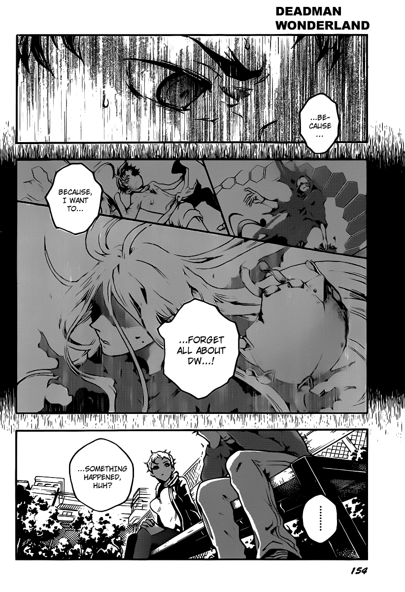 Deadman Wonderland Chapter 41 page 24 - Chapter 41: Freedom of Martyrdom