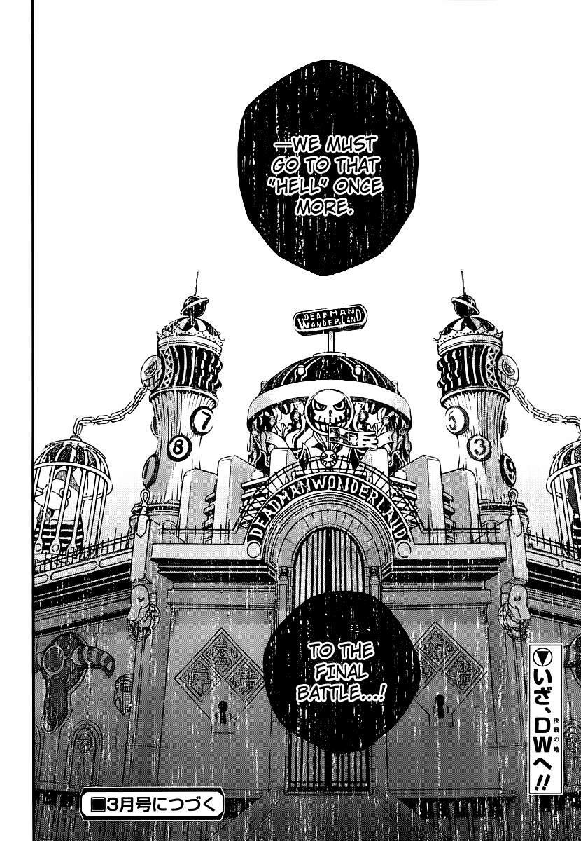 Deadman Wonderland Chapter 41 page 50 - Chapter 41: Freedom of Martyrdom