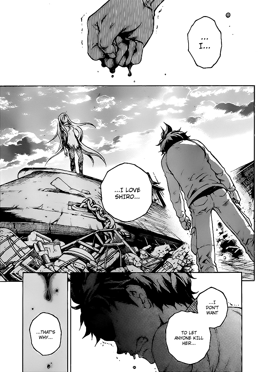 Deadman Wonderland Chapter 42 page 34 - Chapter 42: Kill My Will
