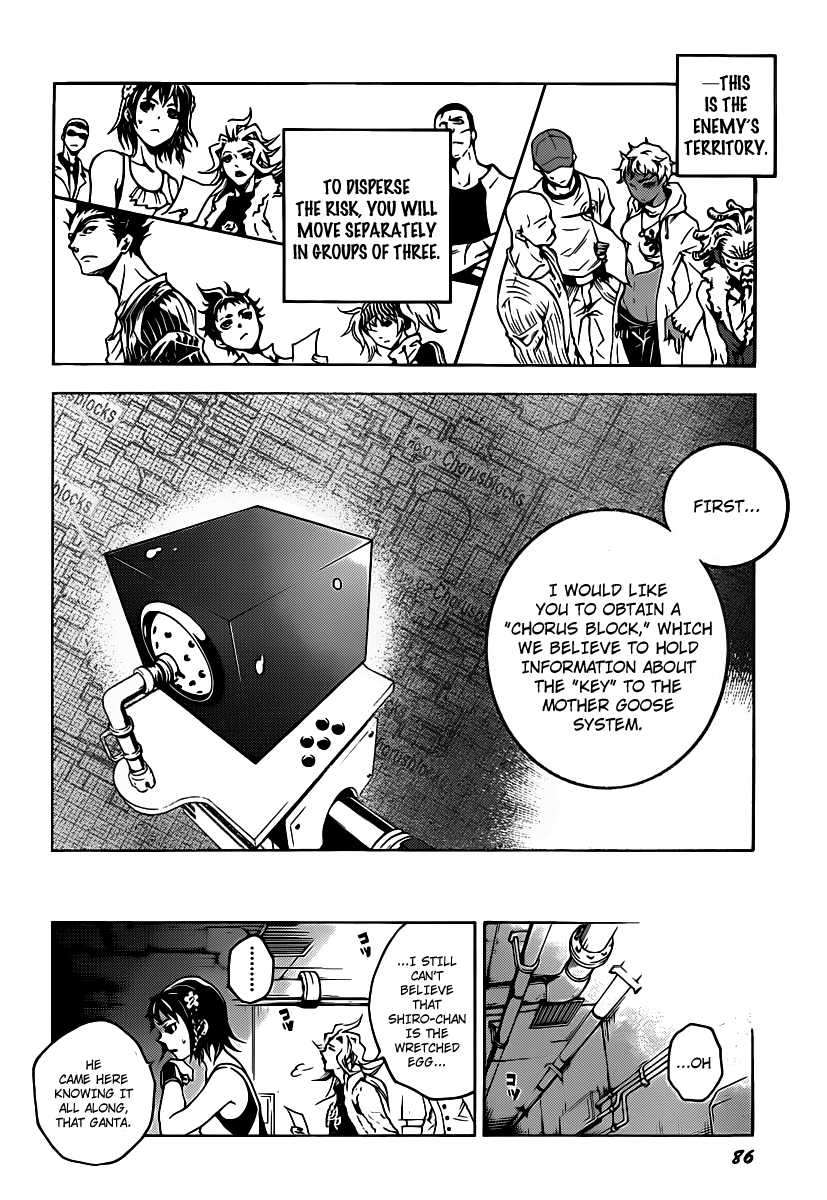 Deadman Wonderland Chapter 43 page 13 - Chapter 43: Storm Center