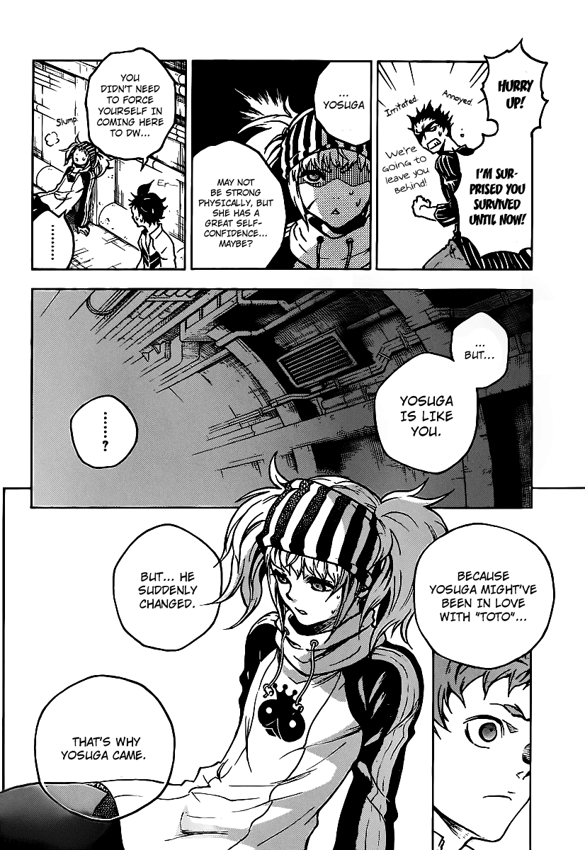 Deadman Wonderland Chapter 43 page 15 - Chapter 43: Storm Center