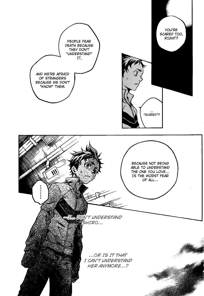 Deadman Wonderland Chapter 43 page 16 - Chapter 43: Storm Center