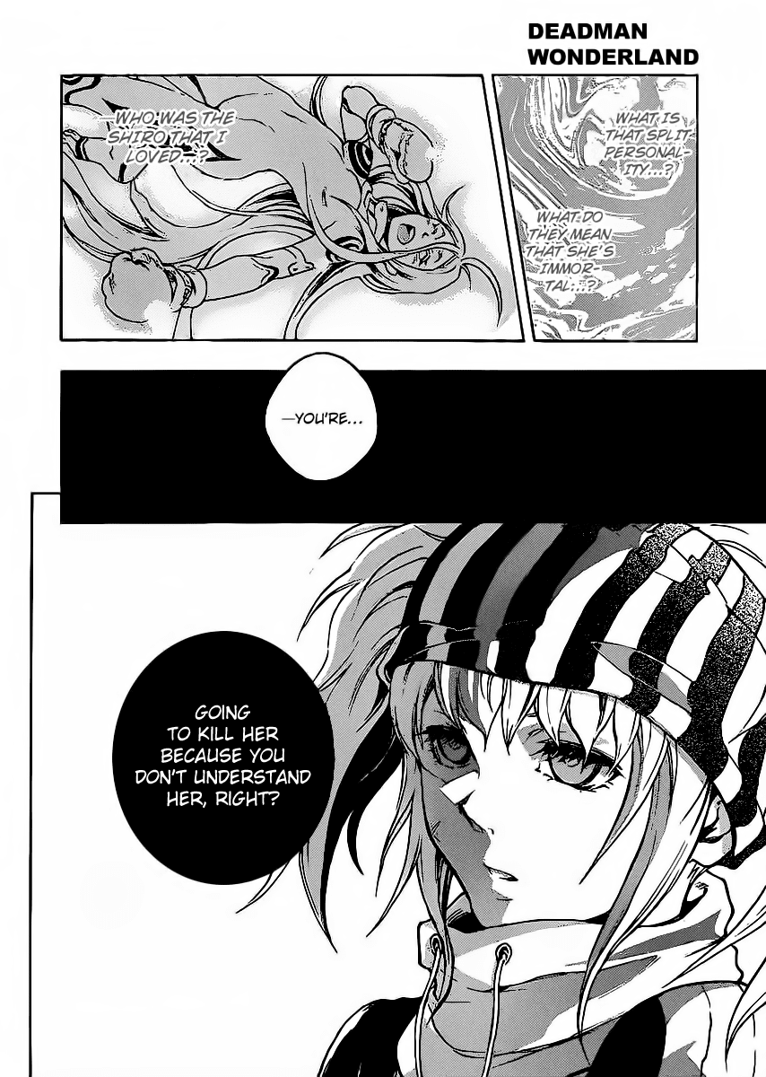 Deadman Wonderland Chapter 43 page 17 - Chapter 43: Storm Center