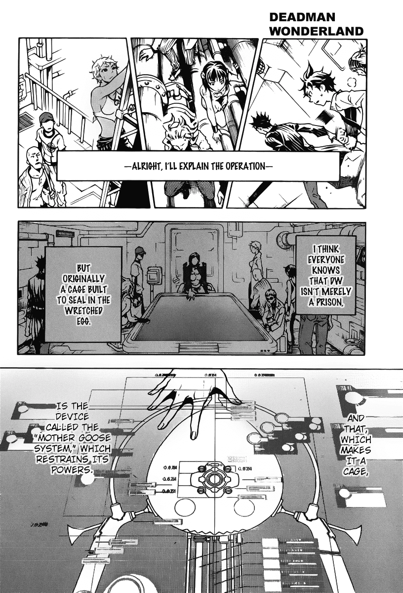 Deadman Wonderland Chapter 43 page 9 - Chapter 43: Storm Center