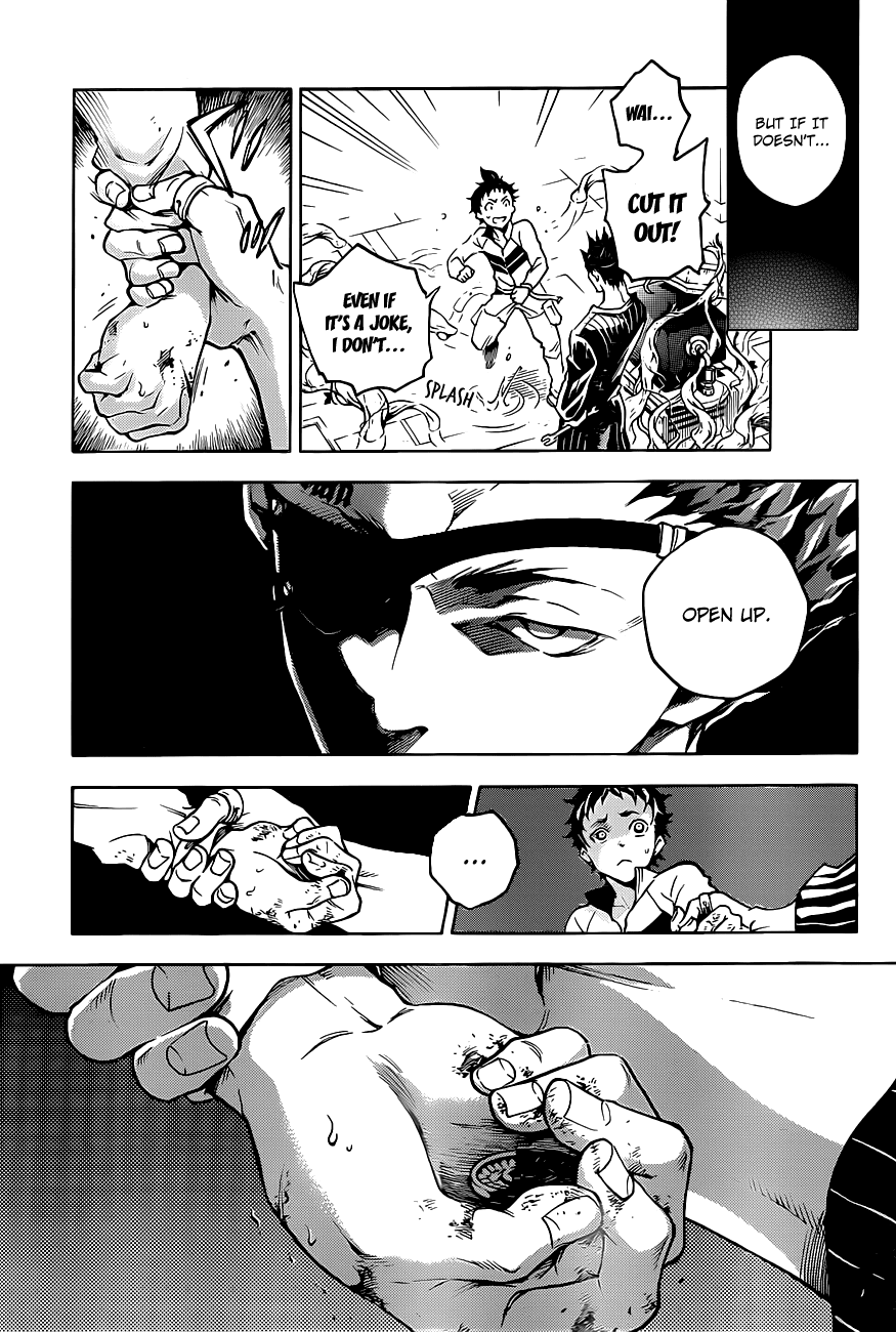Deadman Wonderland Chapter 44 page 17 - Chapter 44: Faced with fate