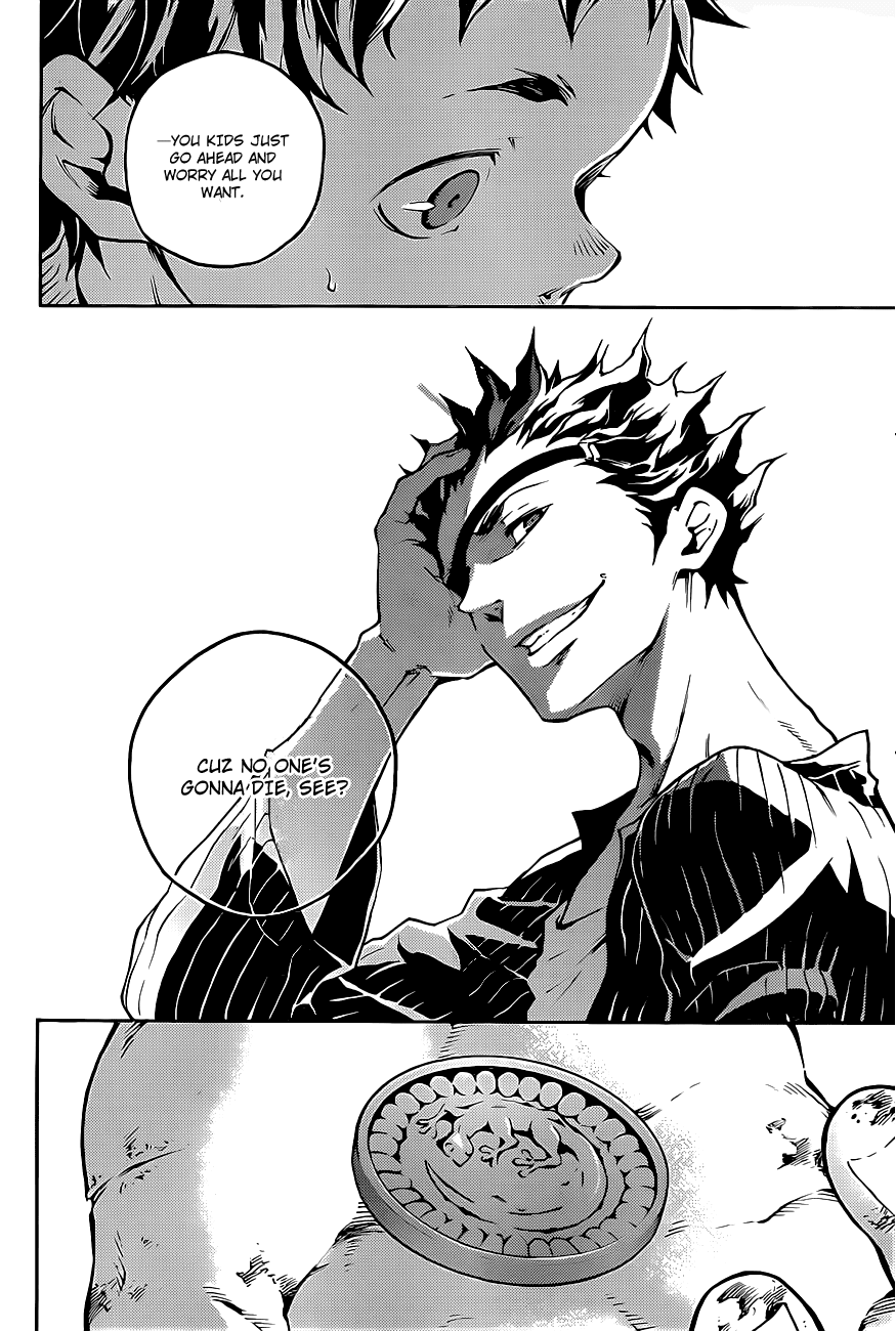 Deadman Wonderland Chapter 44 page 18 - Chapter 44: Faced with fate