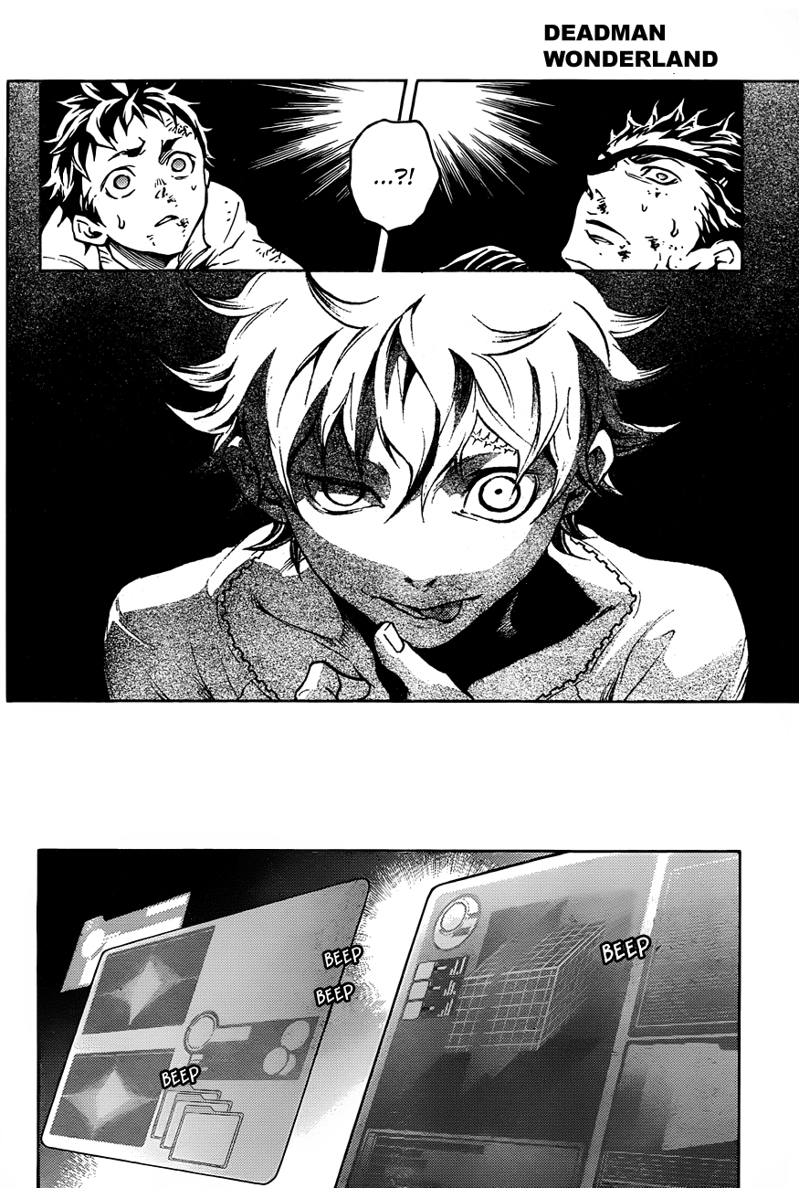 Deadman Wonderland Chapter 44 page 35 - Chapter 44: Faced with fate