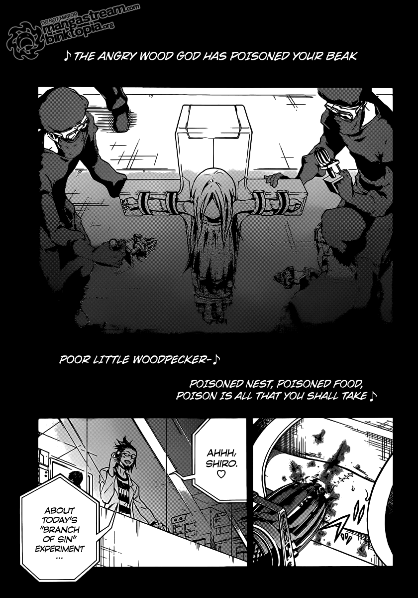 Deadman Wonderland Chapter 47 page 3 - Chapter 47: Sing a Sin