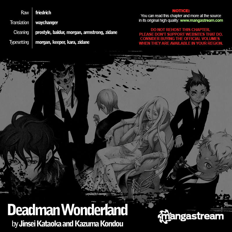 Deadman Wonderland Chapter 47 page 39 - Chapter 47: Sing a Sin