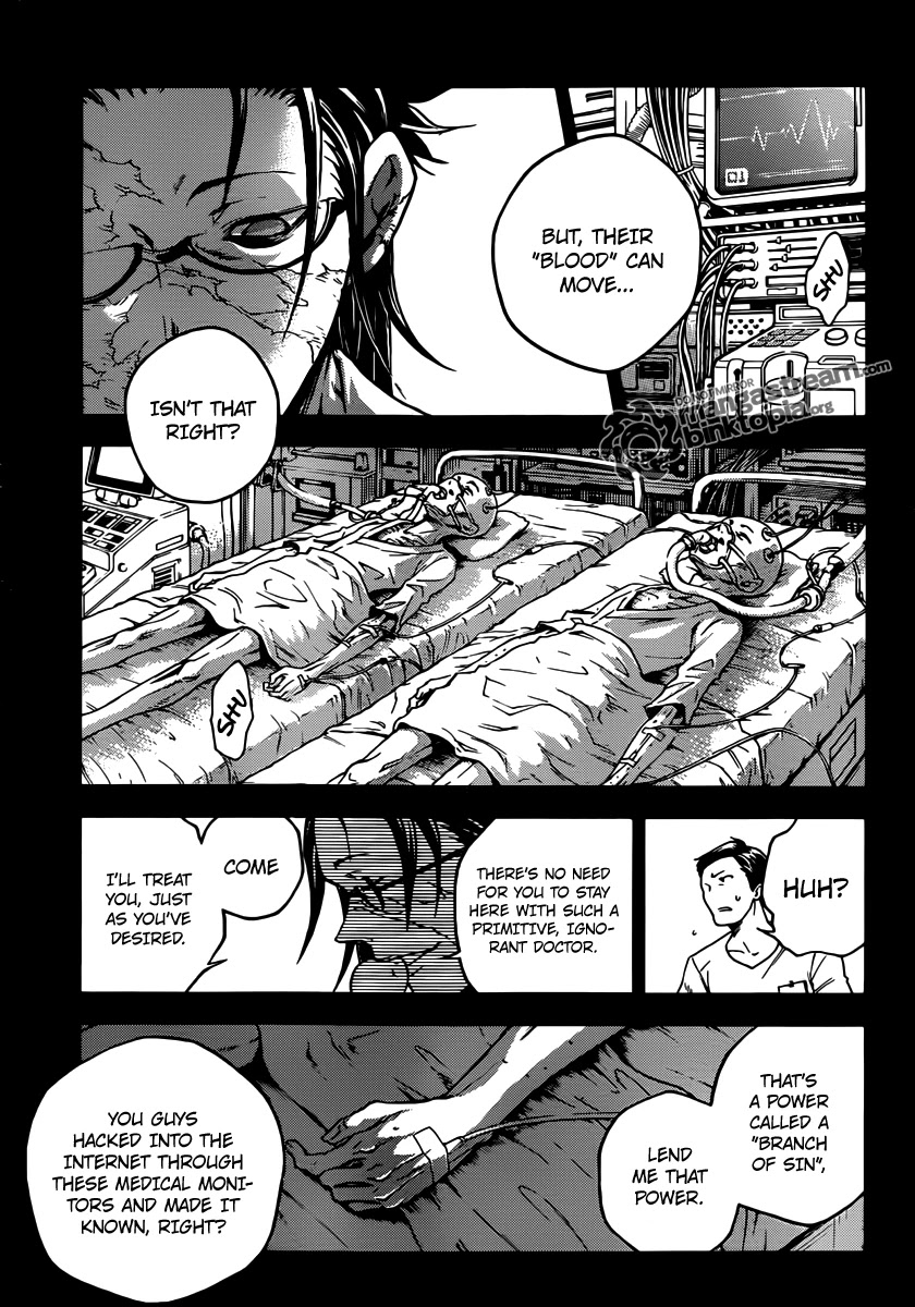 Deadman Wonderland Chapter 48 page 14 - Chapter 48: Aboveground Abortive flower