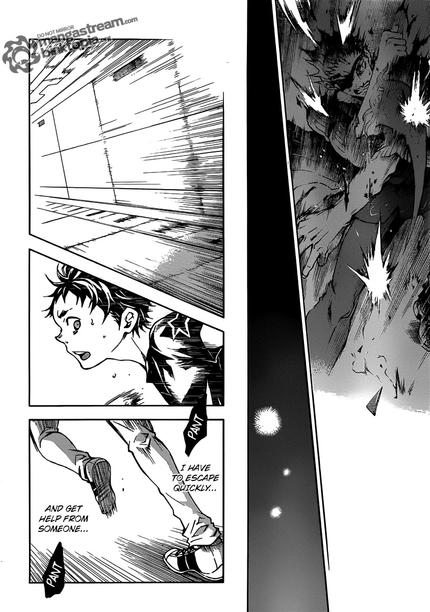 Deadman Wonderland Chapter 48 page 17 - Chapter 48: Aboveground Abortive flower