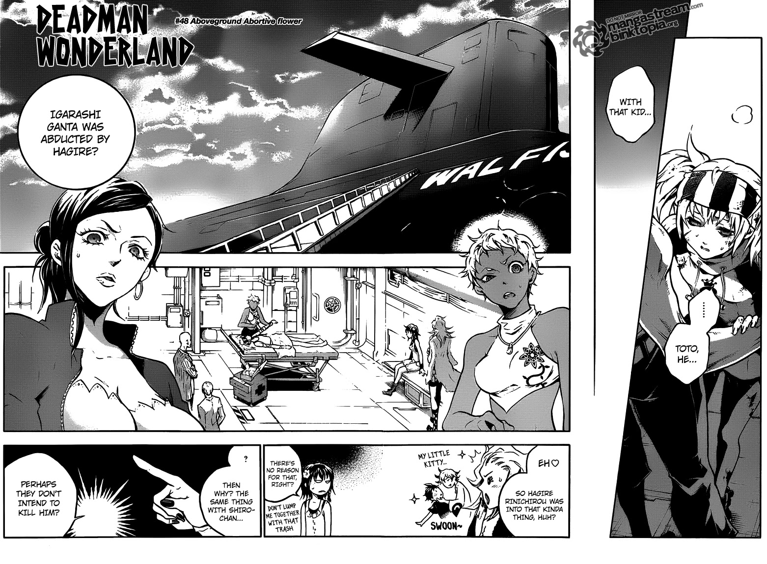 Deadman Wonderland Chapter 48 page 2 - Chapter 48: Aboveground Abortive flower