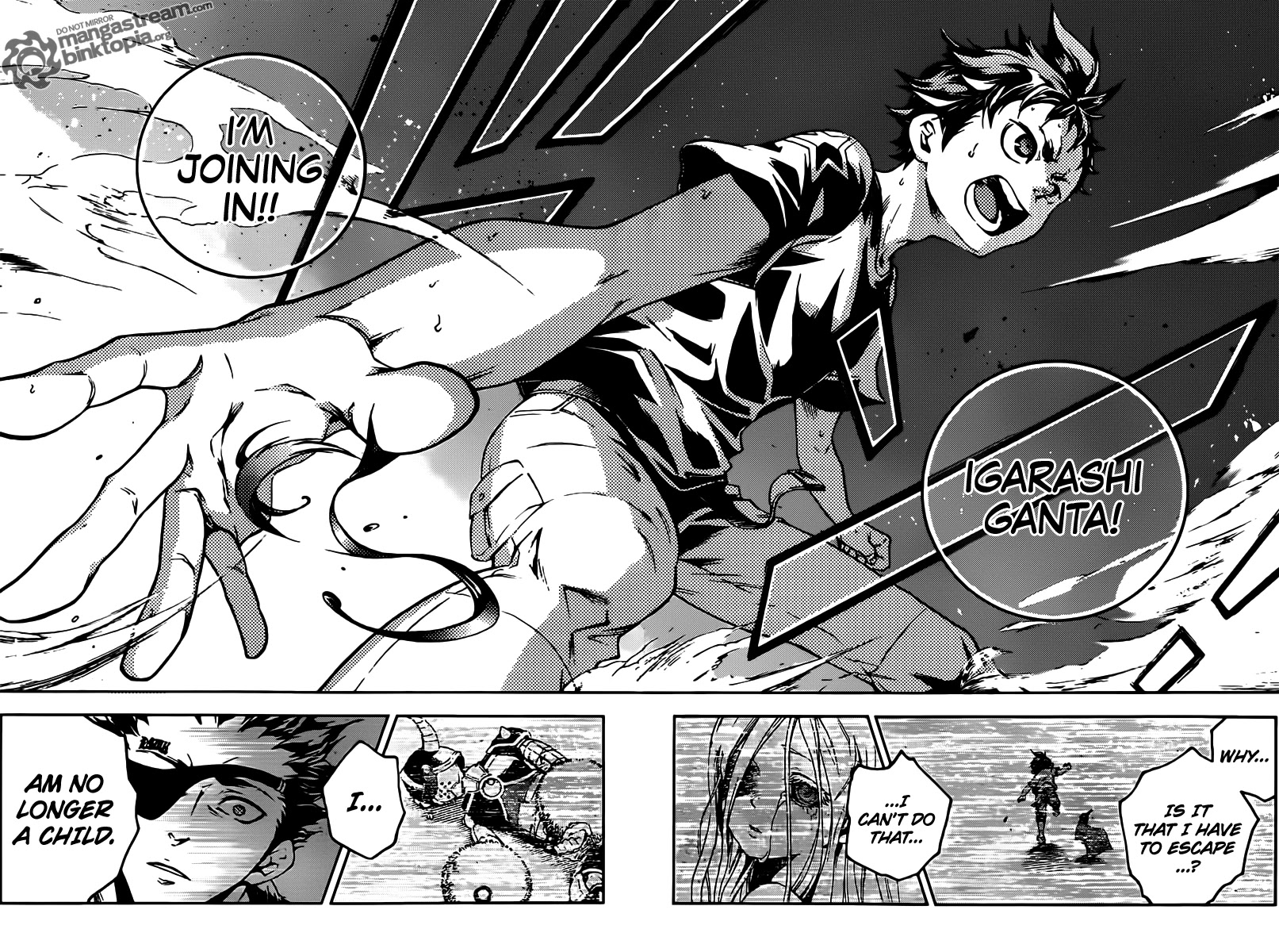 Deadman Wonderland Chapter 48 page 47 - Chapter 48: Aboveground Abortive flower