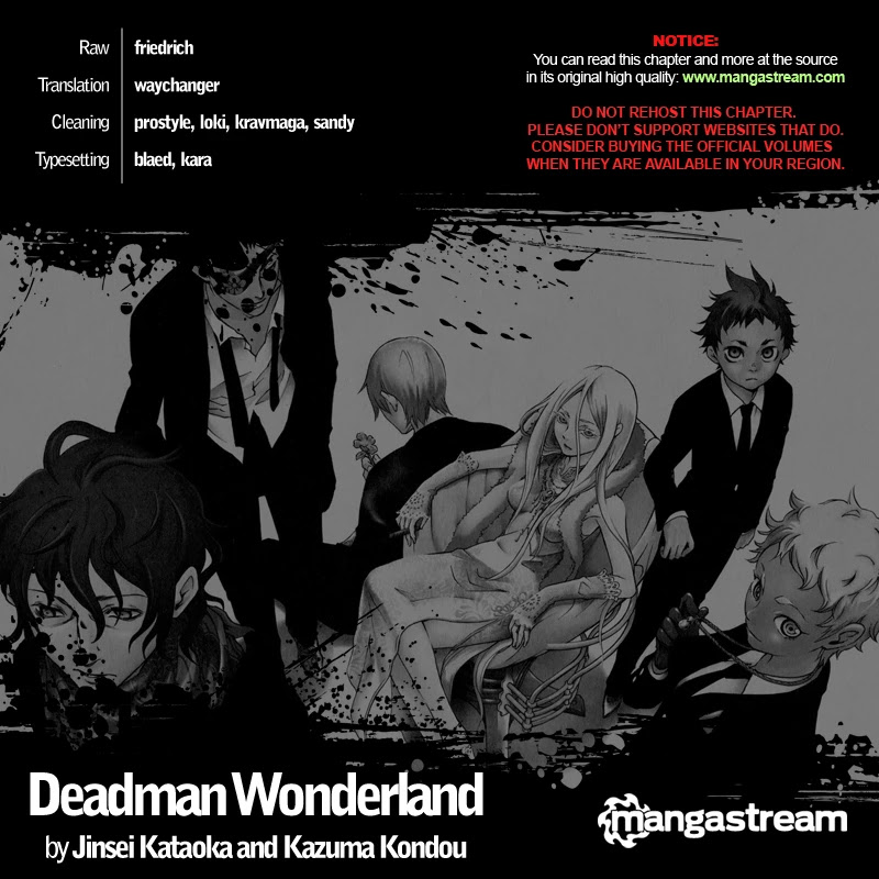 Deadman Wonderland Chapter 48 page 57 - Chapter 48: Aboveground Abortive flower