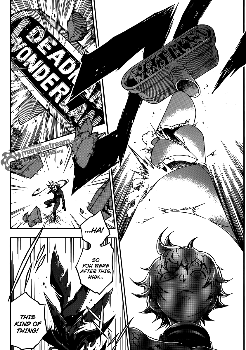 Deadman Wonderland Chapter 49 page 22 - Chapter 49: Head to head