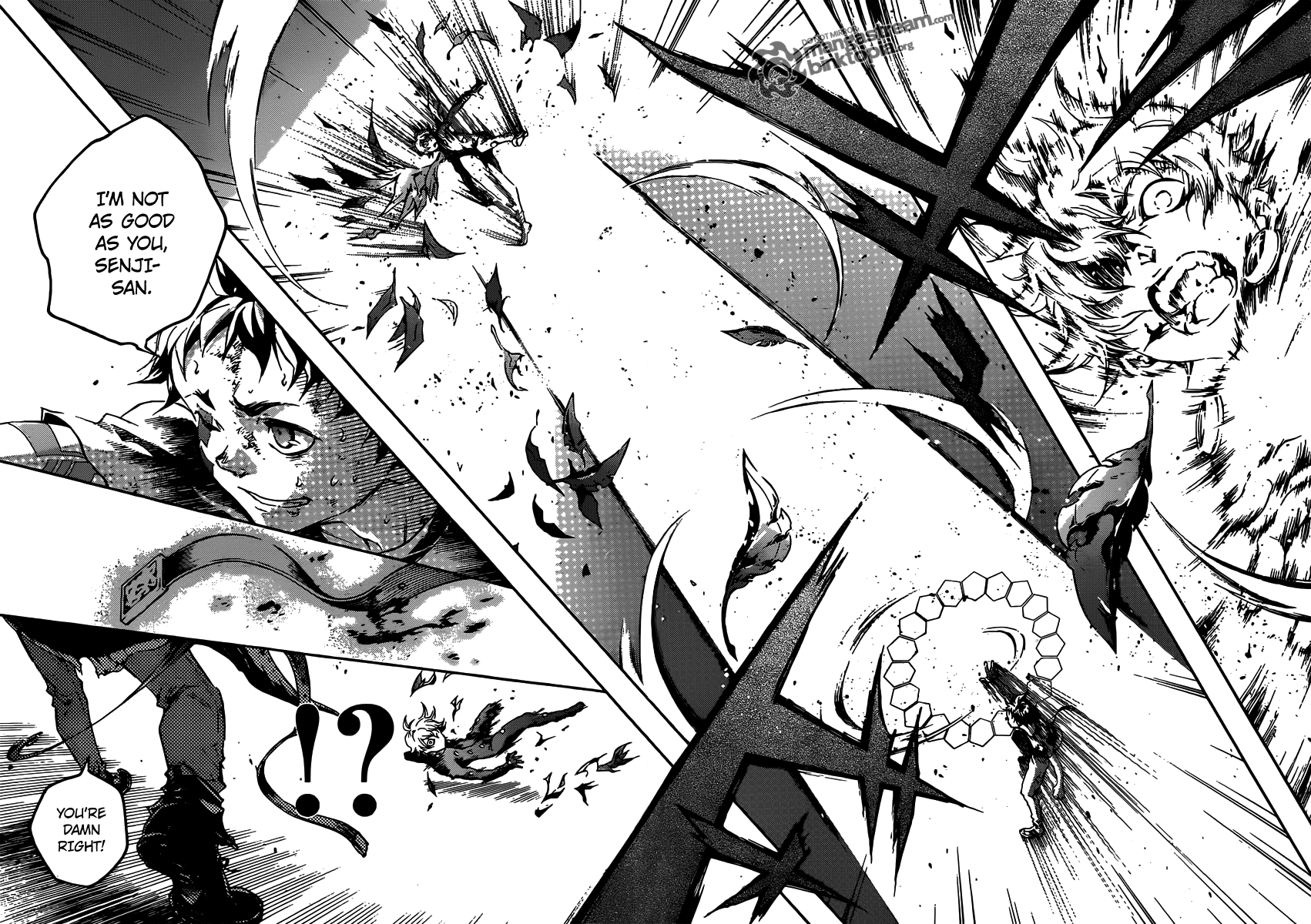 Deadman Wonderland Chapter 49 page 28 - Chapter 49: Head to head