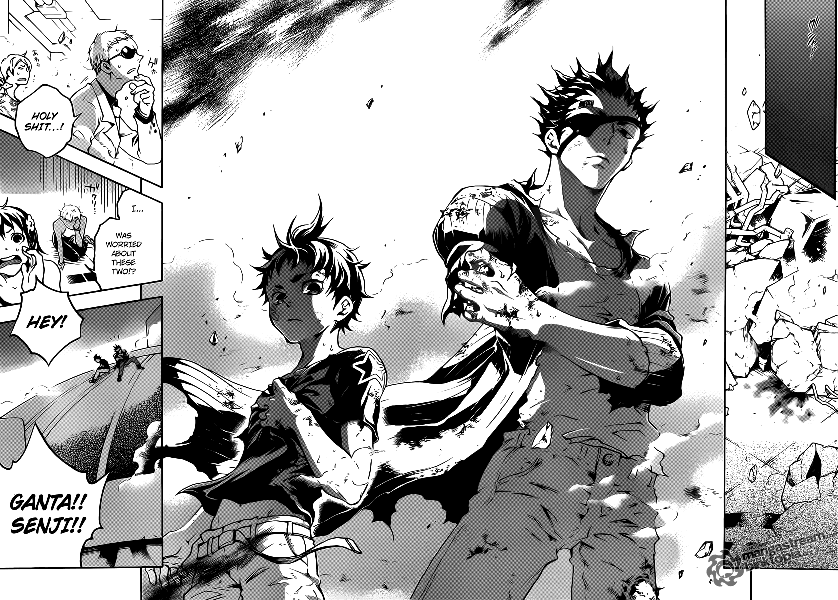 Deadman Wonderland Chapter 49 page 33 - Chapter 49: Head to head