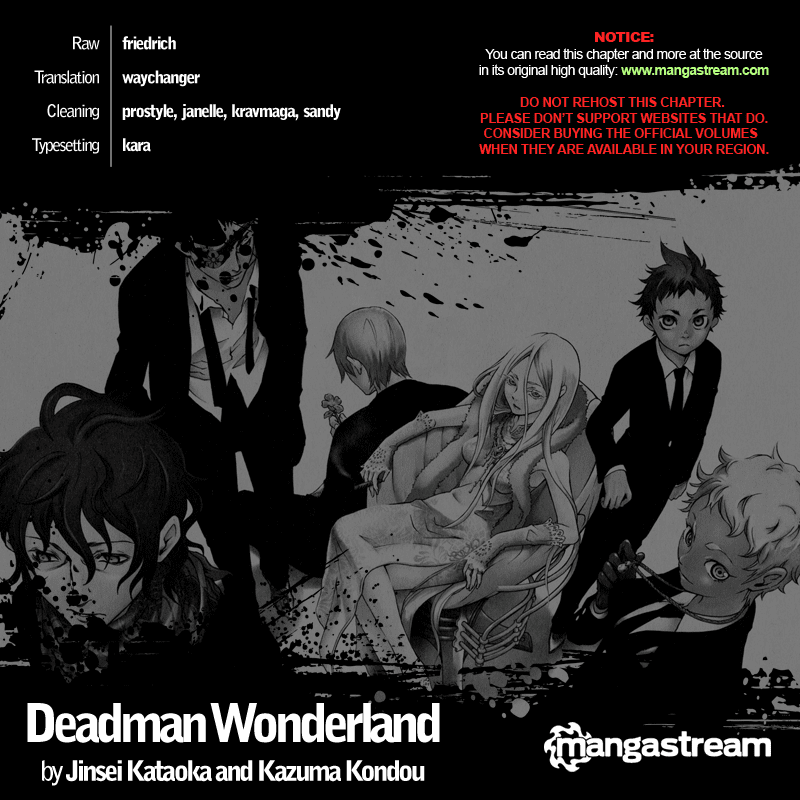 Deadman Wonderland Chapter 49 page 39 - Chapter 49: Head to head
