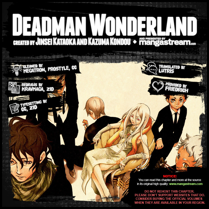 Deadman Wonderland Chapter 49 page 40 - Chapter 49: Head to head