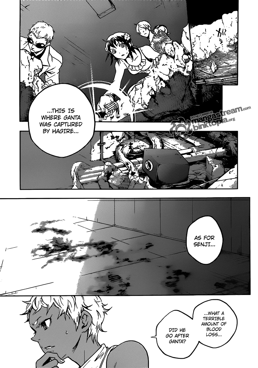 Deadman Wonderland Chapter 49 page 6 - Chapter 49: Head to head