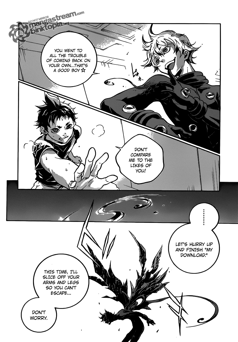 Deadman Wonderland Chapter 49 page 9 - Chapter 49: Head to head