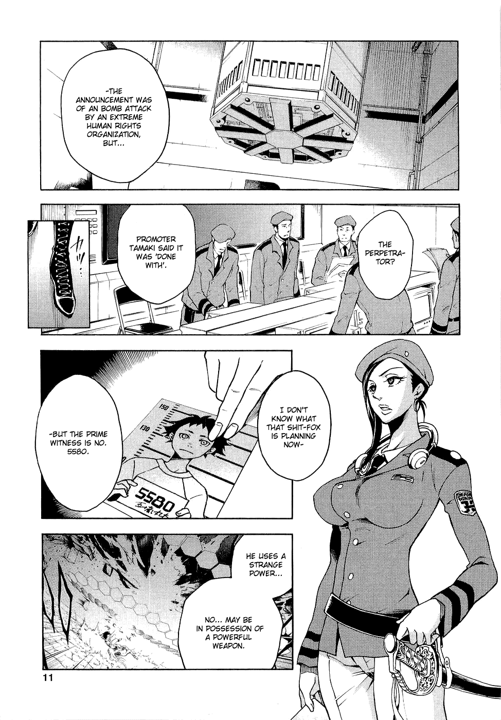 Deadman Wonderland Chapter 5 page 12 - Chapter 5: NECRO MACRO