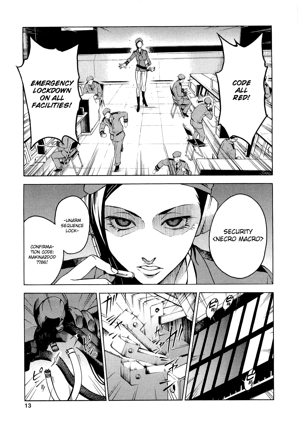 Deadman Wonderland Chapter 5 page 14 - Chapter 5: NECRO MACRO