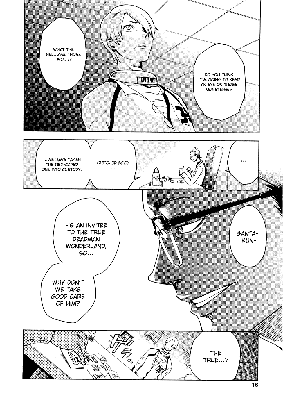 Deadman Wonderland Chapter 5 page 17 - Chapter 5: NECRO MACRO