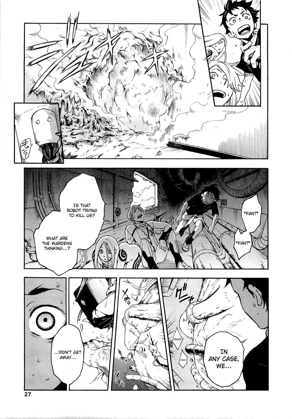 Deadman Wonderland Chapter 5 page 28 - Chapter 5: NECRO MACRO