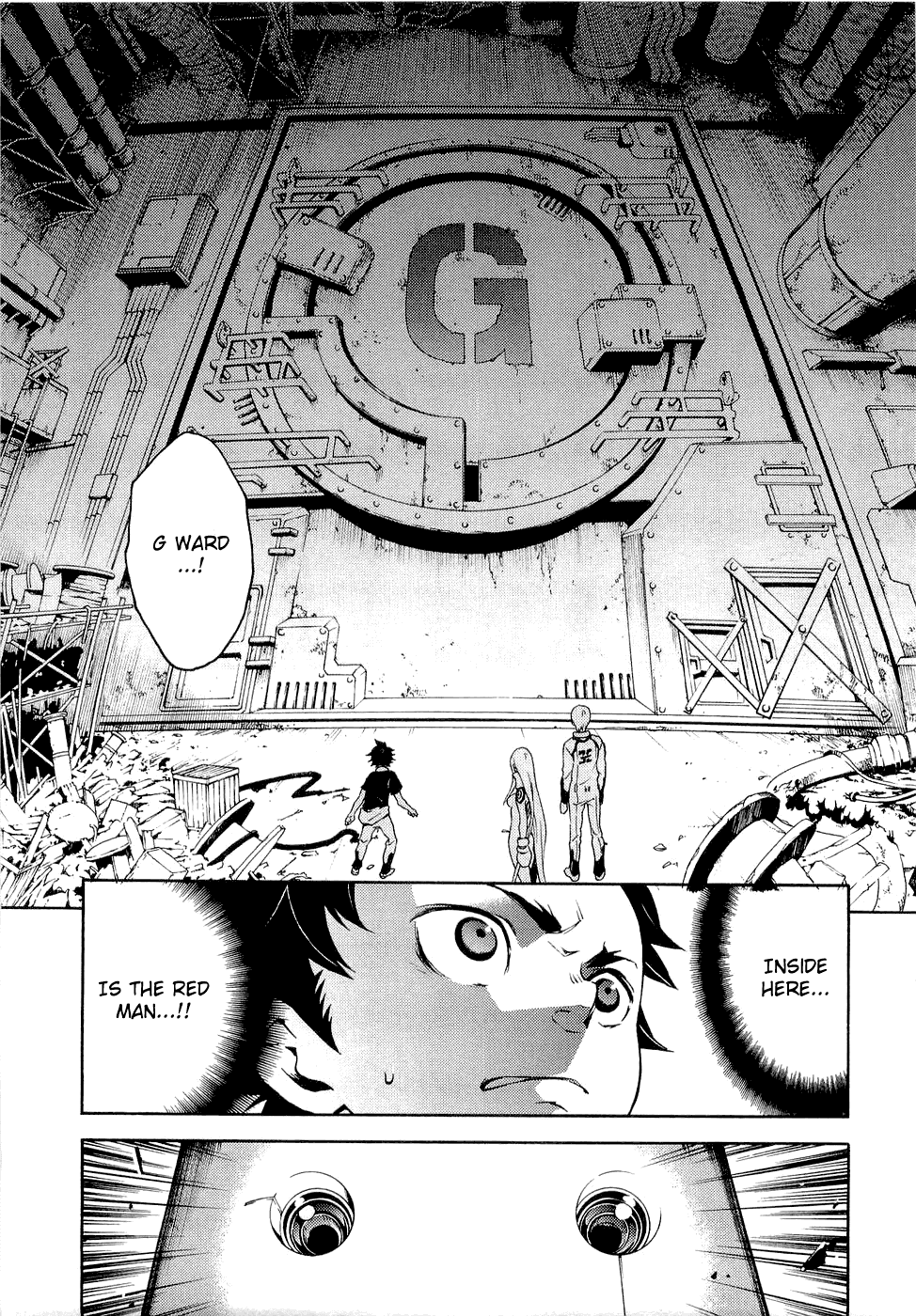 Deadman Wonderland Chapter 5 page 32 - Chapter 5: NECRO MACRO