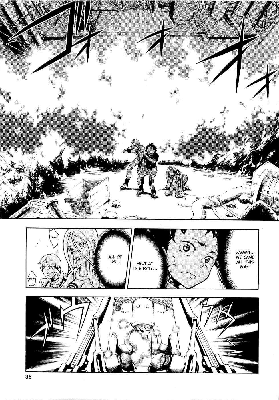Deadman Wonderland Chapter 5 page 36 - Chapter 5: NECRO MACRO