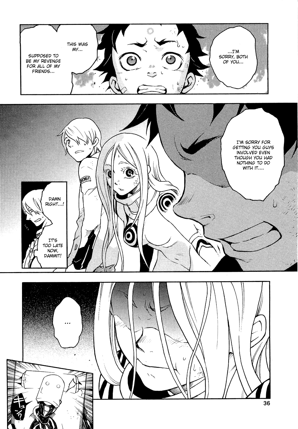 Deadman Wonderland Chapter 5 page 37 - Chapter 5: NECRO MACRO