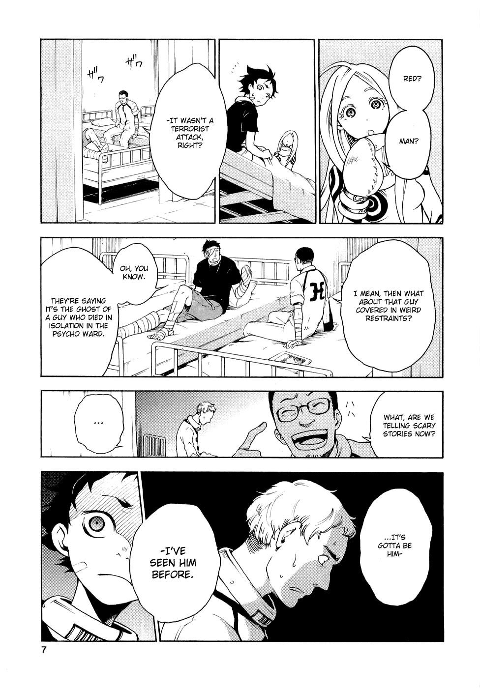Deadman Wonderland Chapter 5 page 8 - Chapter 5: NECRO MACRO