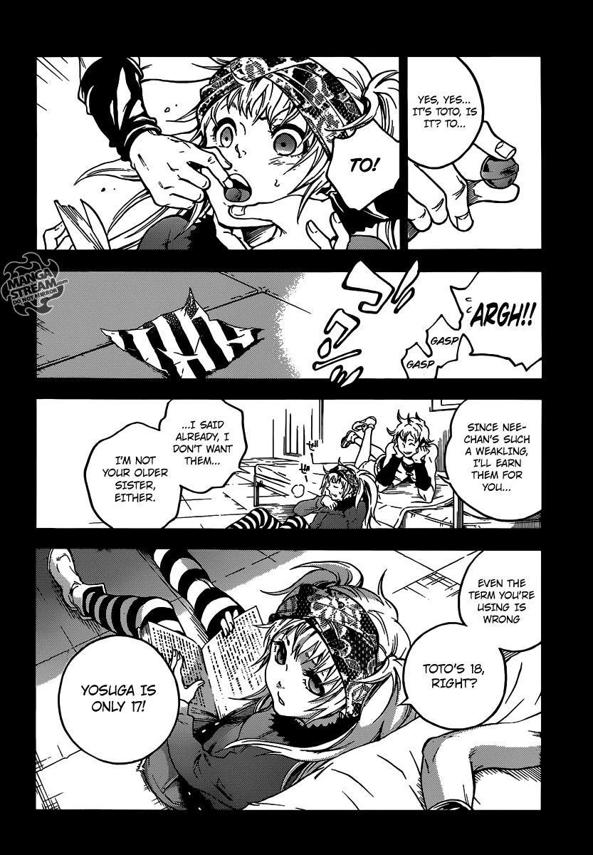 Deadman Wonderland Chapter 50 page 12 - Chapter 50: Toygun & Toytown trust